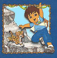 Diego to the Rescue with cat - From Dora the Explorer - Click Image to Close
